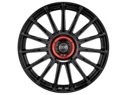 Felgen OZ SUPERTURISMO EVOLUZIONE 8.5x19 5x108 ET45 Gloss Black + Red Lettering