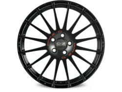 OZ SUPERTURISMO GT 6.0x14 4x100 ET36 MATT BLACK RED LETTERING Felgen