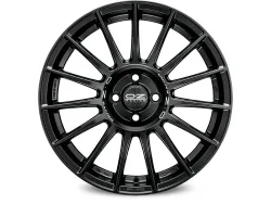 OZ SUPERTURISMO LM 8.5x19 5x108 ET45 MATT BLACK SILVER LETTERING Felgen