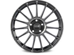 Felgen OZ SUPERTURISMO LM 7.0x17 4x100 ET42 Matt Graphite Silver Lettering