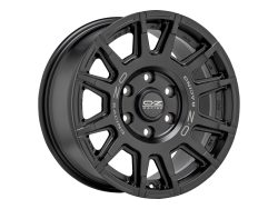 OZ RALLY LEGEND 8.0x17 6x139.7 ET35 MATT BLACK + DARK LETTERING Felgen