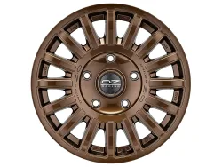 OZ RALLY RAID 8.5x18 5x120 ET38 GLOSS BRONZE BLACK LETTERING Felgen