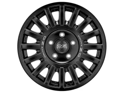 OZ RALLY RAID 8.0x17 5x112 ET35 MATT BLACK SILVER LETTERING Felgen