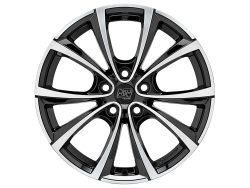 Felgen MSW 27T 9.5x19 5x114.3 ET45 Gloss Black Full Polished