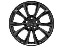 MSW 27T 8.5x18 5x114.3 ET40 GLOSS BLACK Felgen