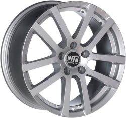 Felgen MSW 22 5.5x14 4x100 ET35 Full Silver