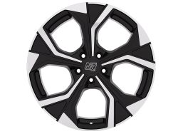 MSW 43 8.5x20 5x112 ET28 GLOSS BLACK FULL POLISHED Felgen