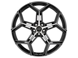 MSW 53 8.0x19 5x112 ET40 GLOSS BLACK FULL POLISHED Felgen
