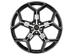 MSW 53 8.5x20 5x112 ET45 GLOSS BLACK FULL POLISHED Felgen