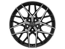 MSW 74 8.0x19 5x112 ET48 GLOSS BLACK FULL POLISHED Felgen