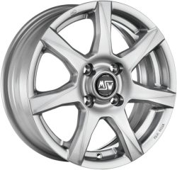 Felgen MSW 77 6.0x15 4x100 ET35 Full Silver
