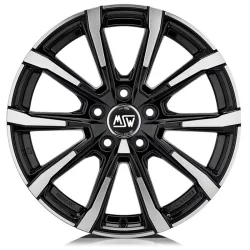 MSW 79 7.0x17 5x114.3 ET45 BLACK FULL POLISHED (GBFP) Felgen