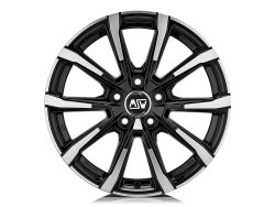 MSW 79 7.0x17 5x114.3 ET35 GLOSS BLACK FULL POLISHED Felgen