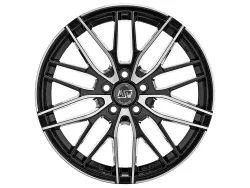 MSW 72 7.0x17 5x114.3 ET40 BLACK FULL POLISHED (GBFP) Felgen