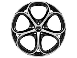 Felgen MSW 82 9.0x18 5x110 ET34 Gloss Black Full Polished