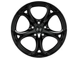 MSW 82 8.0x18 5x100 ET40 GLOSS BLACK Felgen