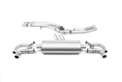 OPF-Back mit Klappensystem Milltek  2x76mm OE Tips für AUDI Q8 (4MN, 4MT)  RS FSI Mild Hybrid quattro 600ps
