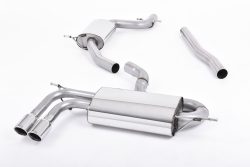 Cat-Back Milltek  69.85 Twin 80mm Jet für AUDI A3 Sportback (8PA)  1.8 TFSI 160ps