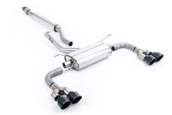 Cat-Back Milltek  63.5 Quad 100mm GT100B