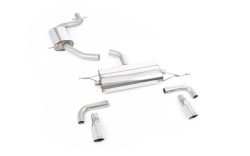 Cat-Back Milltek  69.85 Dual 90mm Jet für VW GOLF VI (5K1)  2.0 GTi 210ps