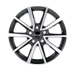 Felgen Platin P95 6.0x16 5x100 ET45 D-schwarz Fr.pol
