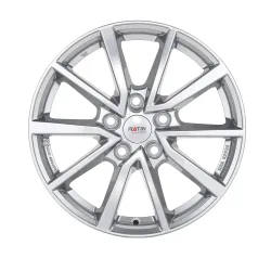 Felgen Platin P95 6.0x17 5x100 ET39 Metall Silber