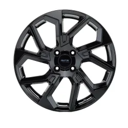 Platin P103 6.0x17 4x108 ET32 BLACK GLOSSY Felgen