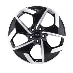 Platin P104 7.0x18 5x108 ET50 BLACK POLISHED Felgen