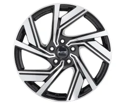 Platin P114 7.5x19 5x112 ET50 BLACK POLISHED Felgen