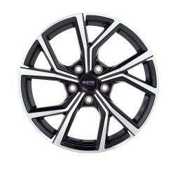 Felgen Platin P115 6.5x17 5x112 ET46 Black Polished