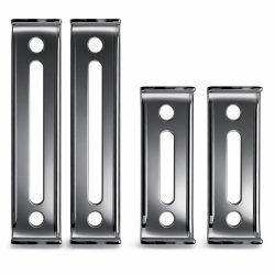 ProKlick  Midnight Black Rahmenlose Kennzeichenhalter (Langformat)