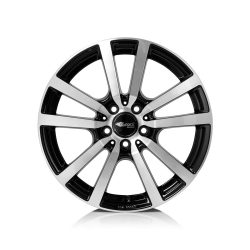 RC Design RC25 8.5x19 5x127 ET50 Schwarz Glanz Voll-Poliert Felgen