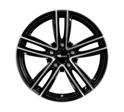 Felgen RC Design RC27 6.5x16 5x114.3 ET38 Schwarz Glanz Voll-poliert