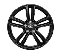 Felgen RC Design RC27 7.0x18 5x114.3 ET35 Schwarz Glanz