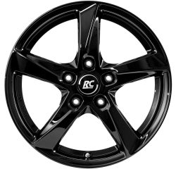 RC Design RC30 7.5x18 5x110 ET37 Schwarz Glanz Felgen