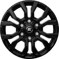 RC Design RC35 7.5x17 6x139.7 ET55 Schwarz Glanz Felgen