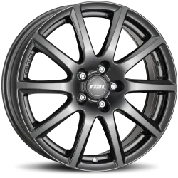RIAL Milano 6.5x16 4x108 ET38 titanium Felgen