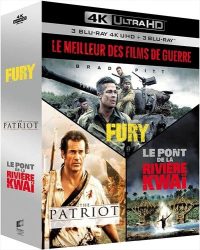 Coffret Fury, The Patriot, Le Pont de la rivière Kwai (FR)