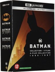 Batman - 4 Films : Collection 1989-1997 (FR)
