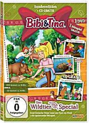 Bibi & Tina - Das Wildtier-Special, 1 DVD + 1 Audio-CD