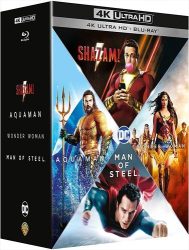 Shazam / Aquaman / Wonder Woman / Man of Steel (FR)