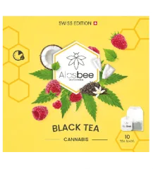 Black Tea Cannabis-Hanftee 2.8g Teebeutel - 10pc
