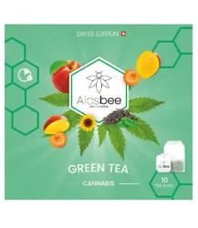 Green Tea Cannabis-Hanftee 2.8g Teebeutel - 10pc