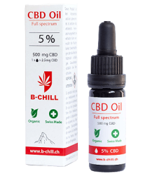 CBD Öl 5% Vollspektrum Hanftropfen - 10ml