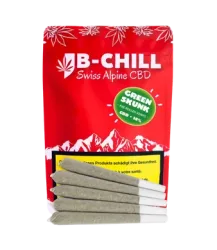 Green Skunk Pre-Rolls CBD Joints Outdoor - 5pc