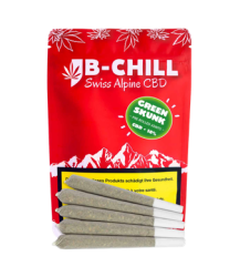 Green Skunk Pre-Rolls CBD Joints Outdoor - 5pc