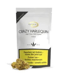 Crazy Harlequin Minibuds Small CBD Buds Indoor - 10g