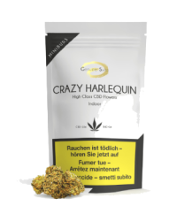 Crazy Harlequin Minibuds Small CBD Buds Indoor - 10g