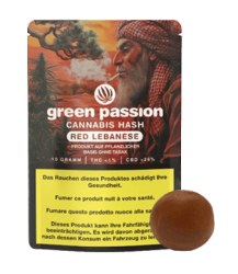 Red Lebanese CBD Hash - 5g