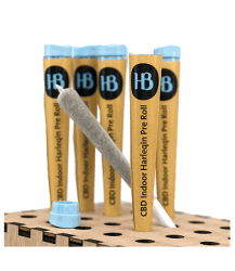 Harlequin Trim Pre-Rolls CBD Joints Indoor - 1pc